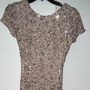 Adrianna Papell sequince gown
